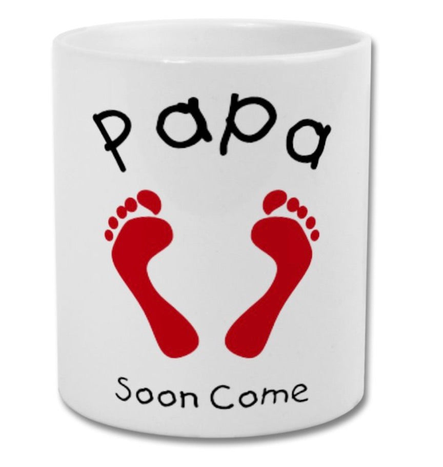 Papa Soon Come Mug