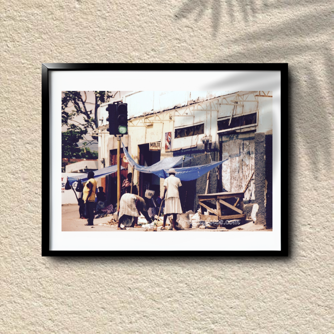 Jamaica Market Hustle – Sidewalk Selling
