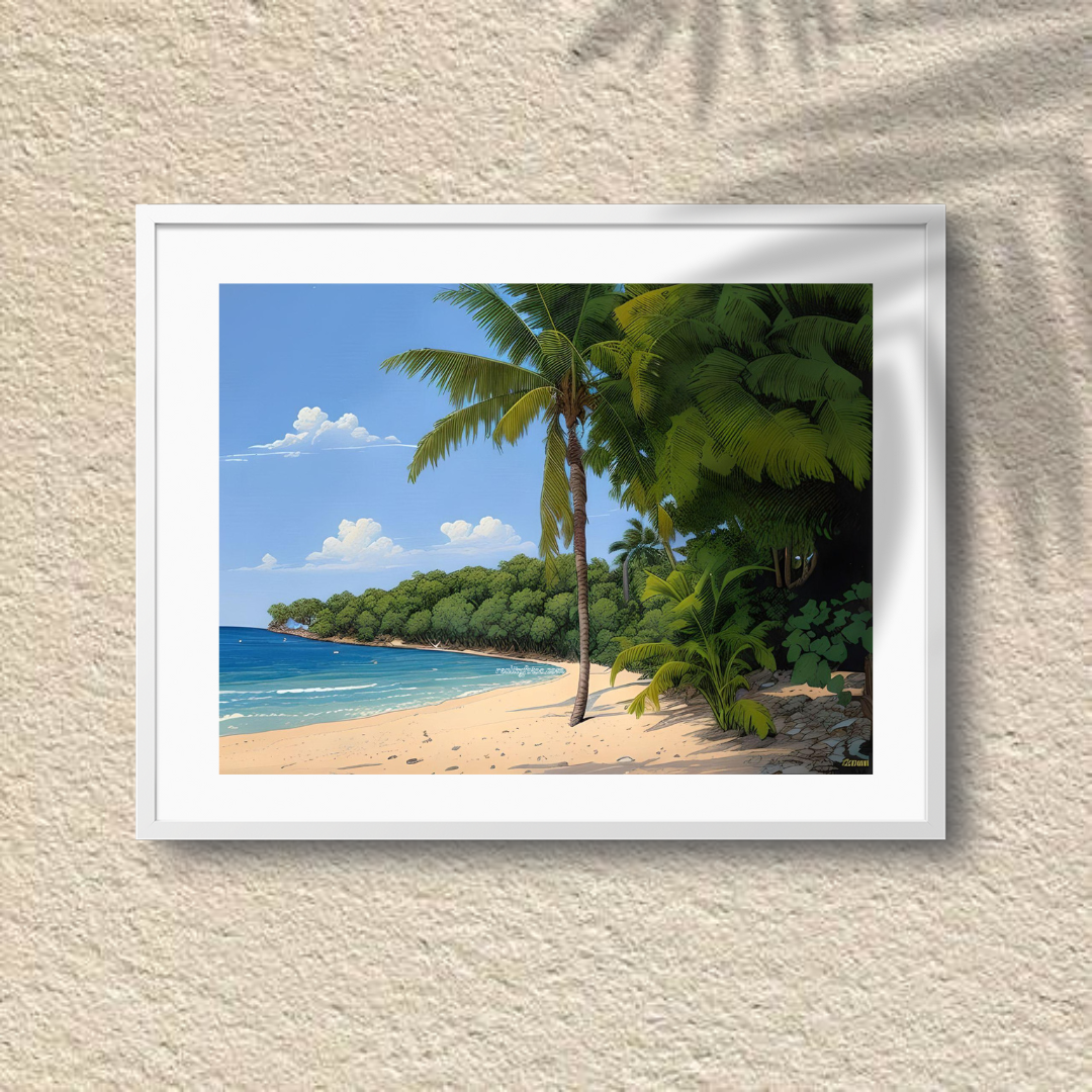 Solitude by the Shore - Deserted Jamaica Beach