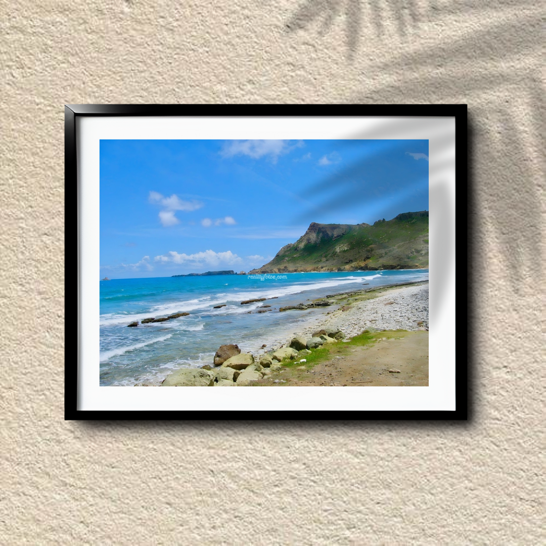 Rocky Shores, Majestic Mountains