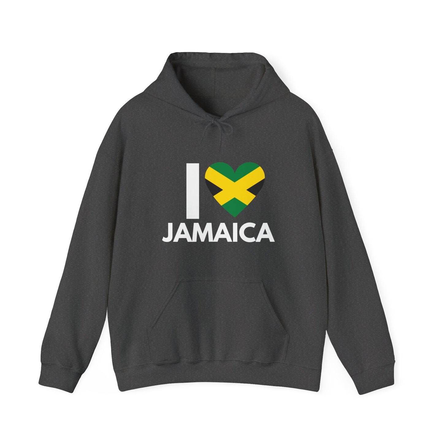 I Love Jamaica" Unisex Heavy Blend Hoodie