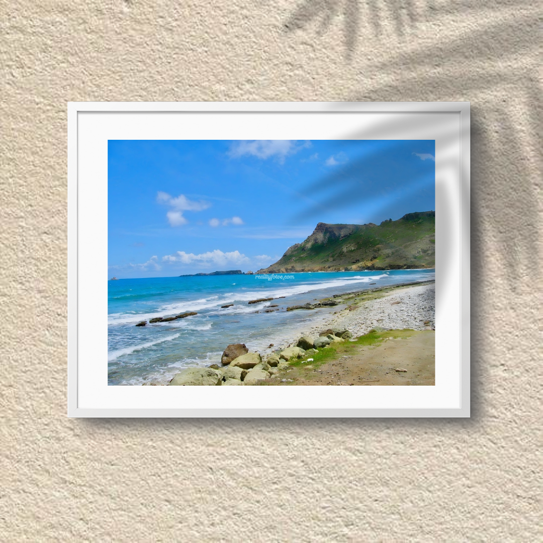 Rocky Shores, Majestic Mountains