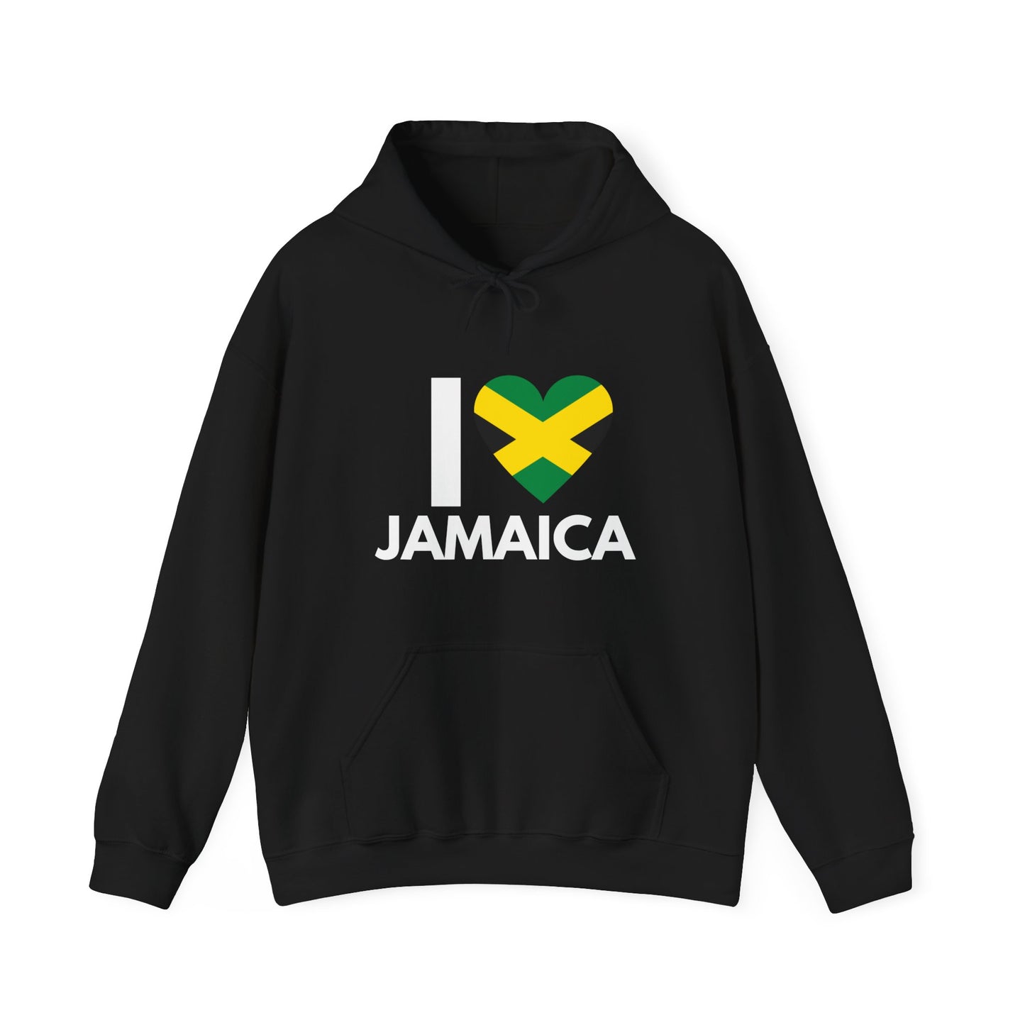 I Love Jamaica" Unisex Heavy Blend Hoodie