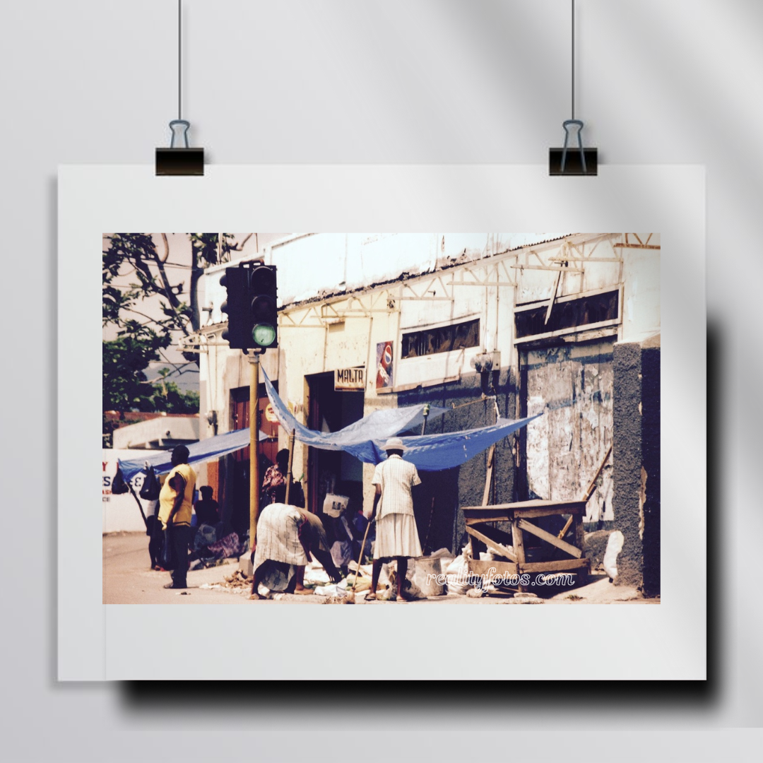Jamaica Market Hustle – Sidewalk Selling