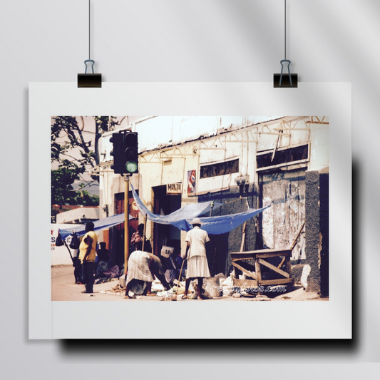 Jamaica Market Hustle – Sidewalk Selling