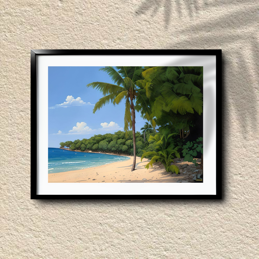 Solitude by the Shore - Deserted Jamaica Beach