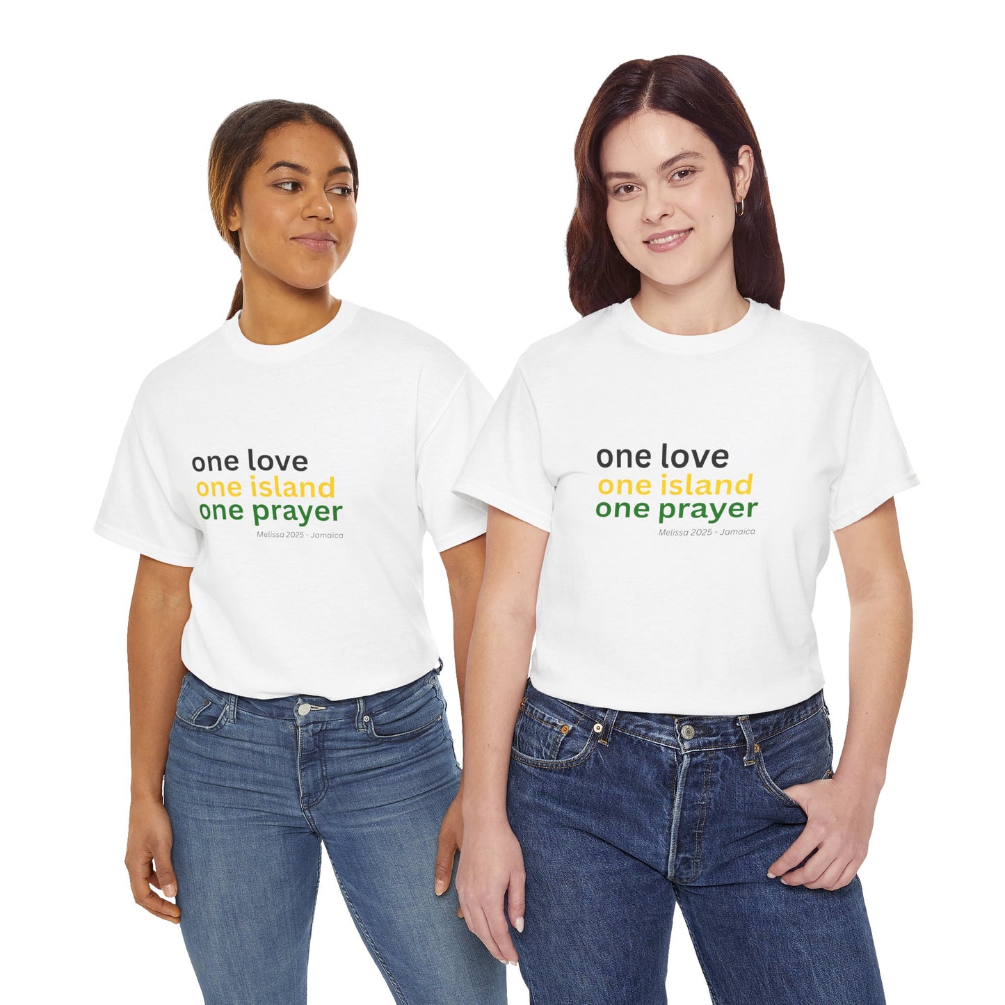 Melissa 2025 - Support Jamaica With Your “One Love. One Country. One Prayer.” Relief Tee