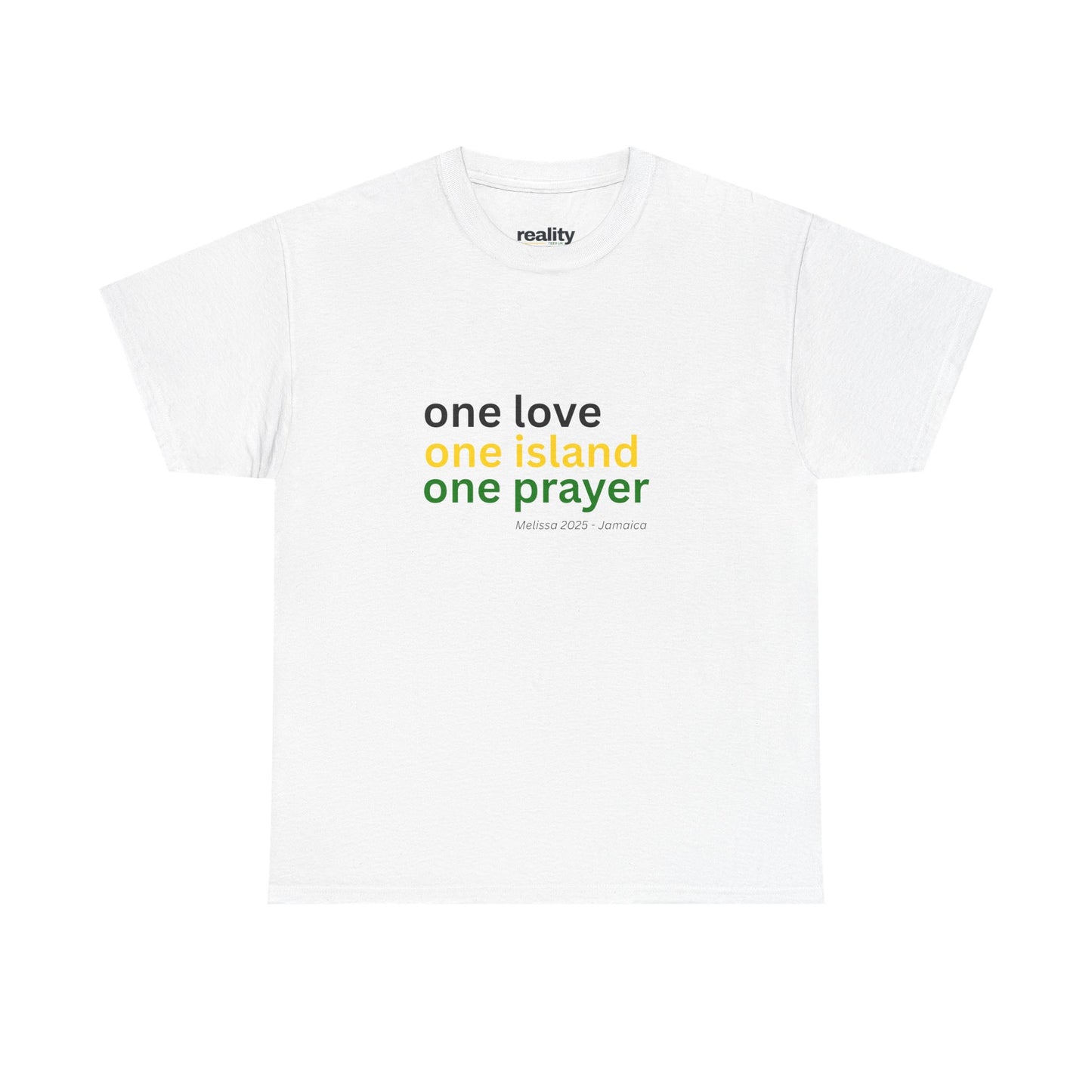 Melissa 2025 - Support Jamaica With Your “One Love. One Country. One Prayer.” Relief Tee