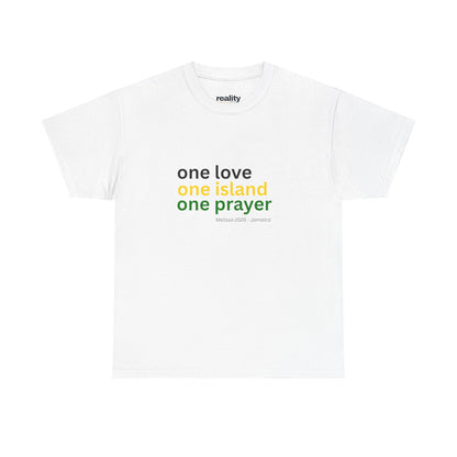 Melissa 2025 - Support Jamaica With Your “One Love. One Country. One Prayer.” Relief Tee