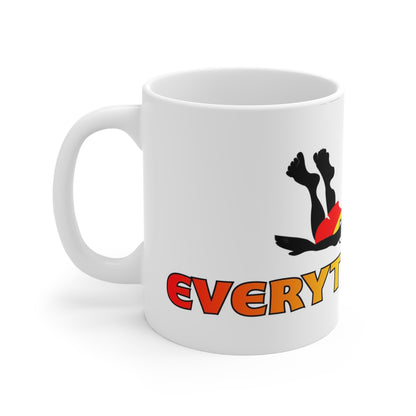 Everyting Yard Mug 11oz – Jamaican Rasta Coffee & Tea Cup, Reggae Inspired
