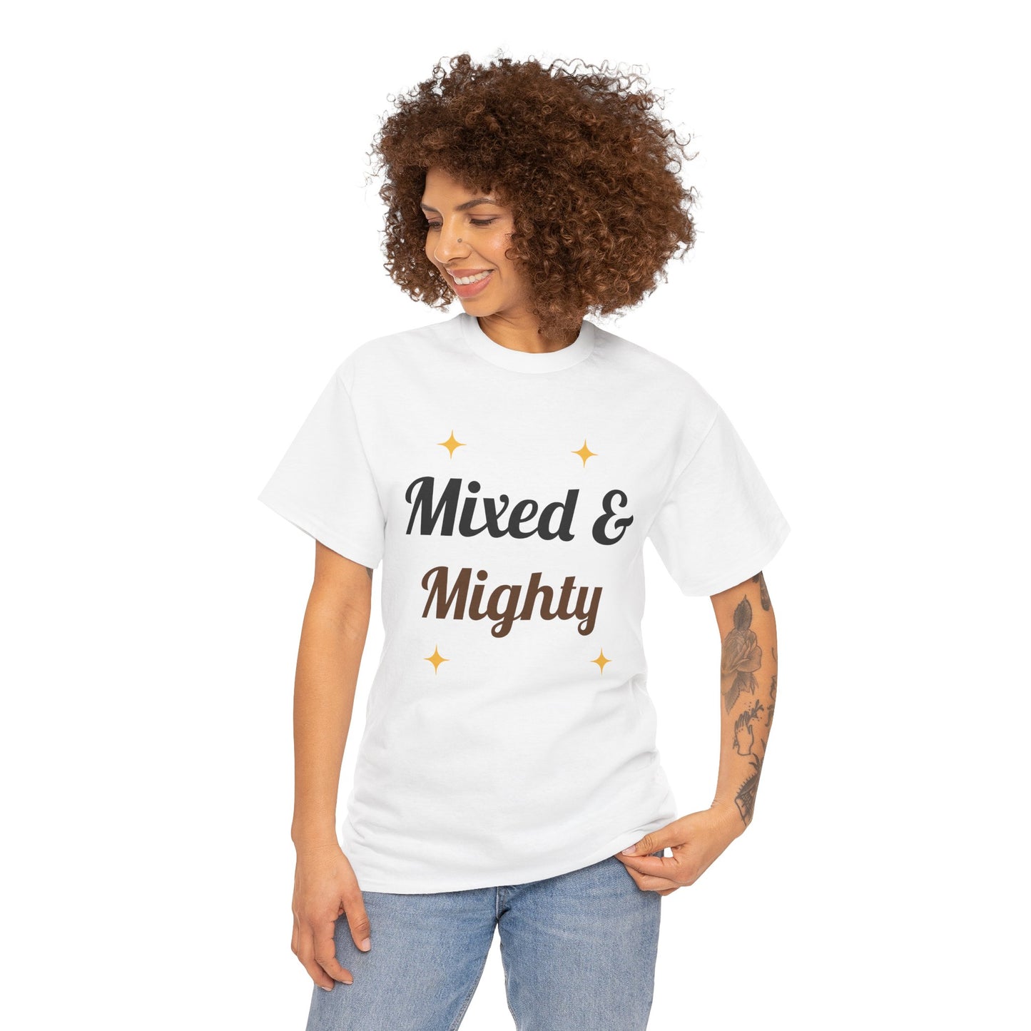Mixed & Mighty Unisex T-shirt - Ideal for Mixed Race Heritage