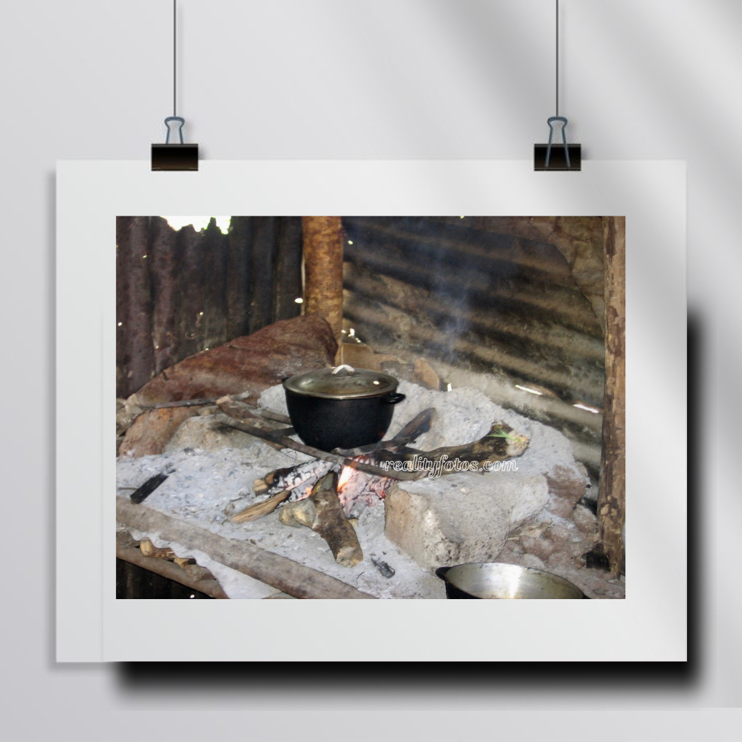 Traditional Outdoor Cooking Scenes Jamaica
