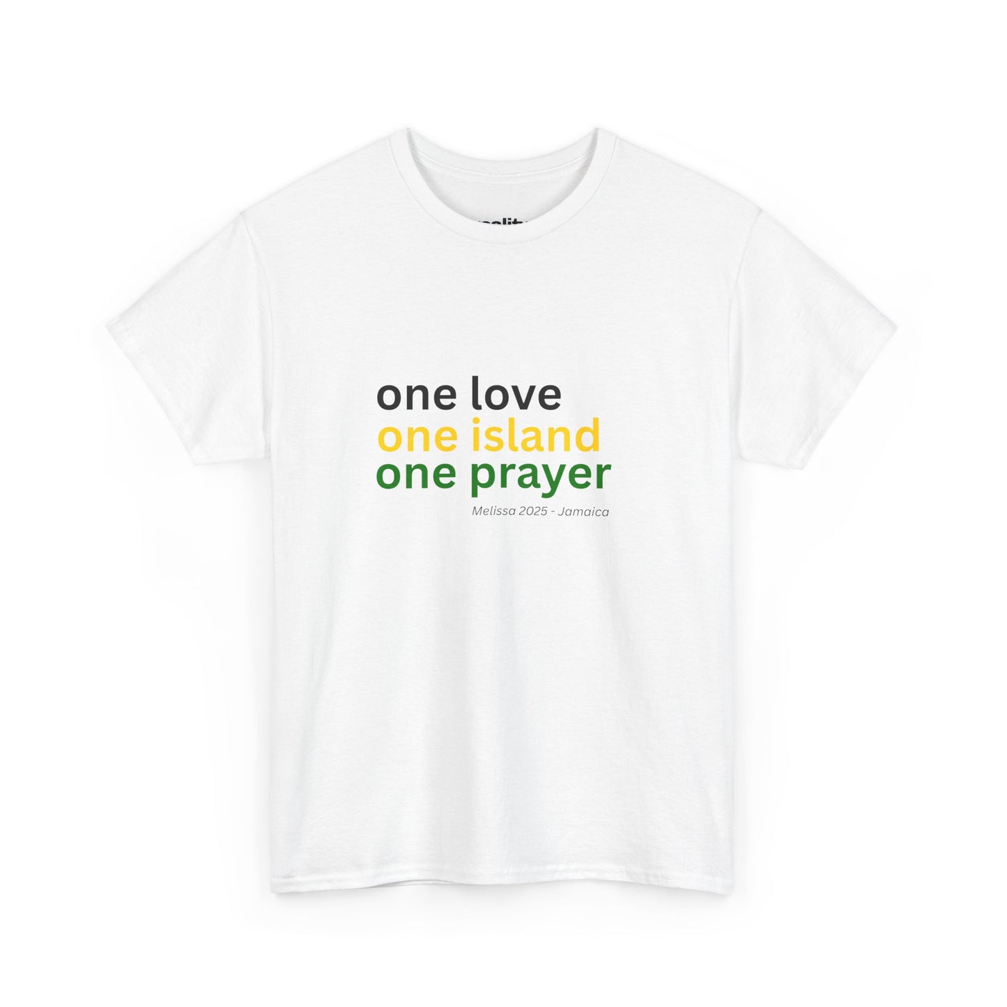 Melissa 2025 - Support Jamaica With Your “One Love. One Country. One Prayer.” Relief Tee