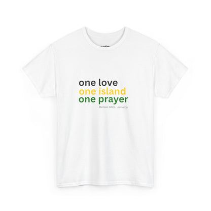 Melissa 2025 - Support Jamaica With Your “One Love. One Country. One Prayer.” Relief Tee