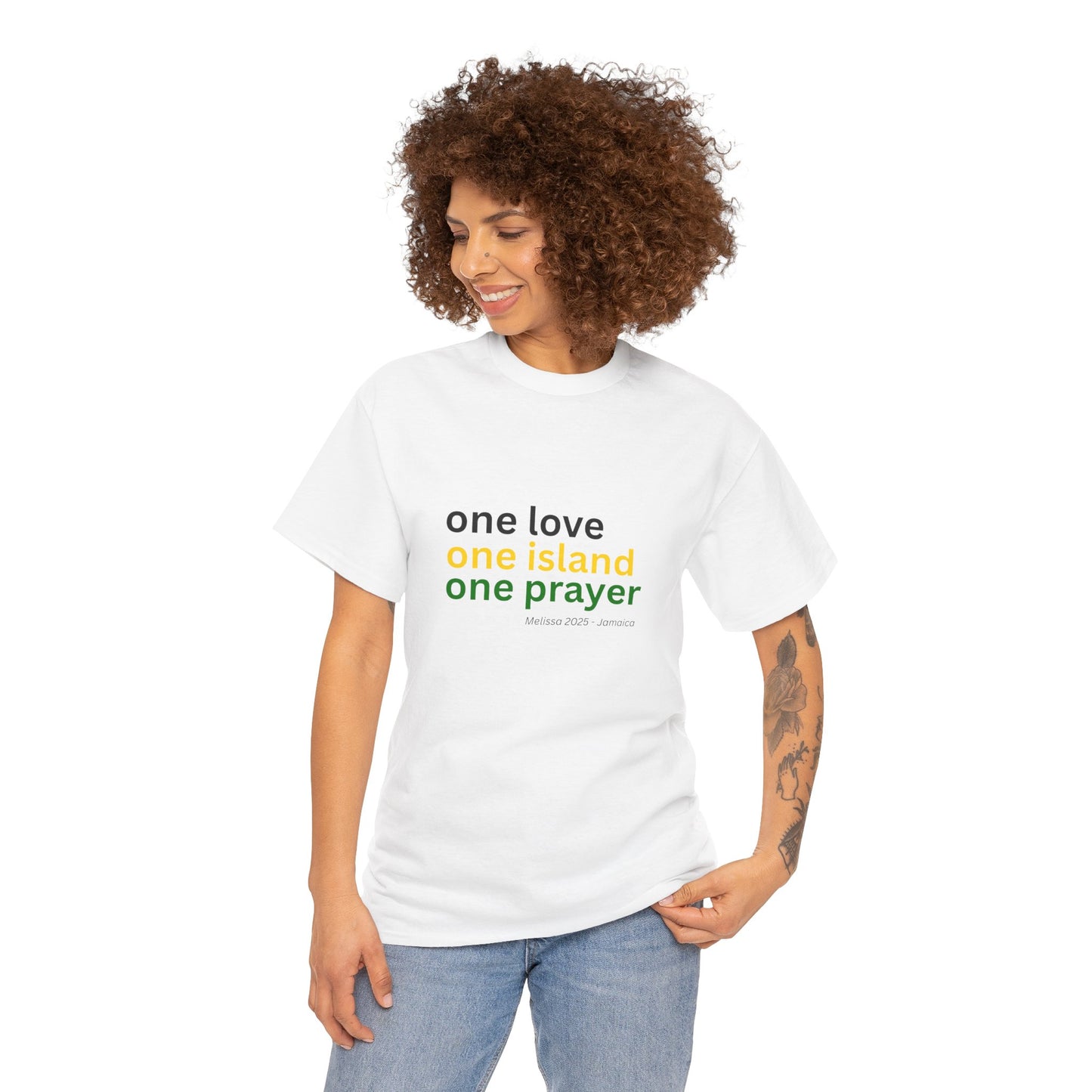 Melissa 2025 - Support Jamaica With Your “One Love. One Country. One Prayer.” Relief Tee