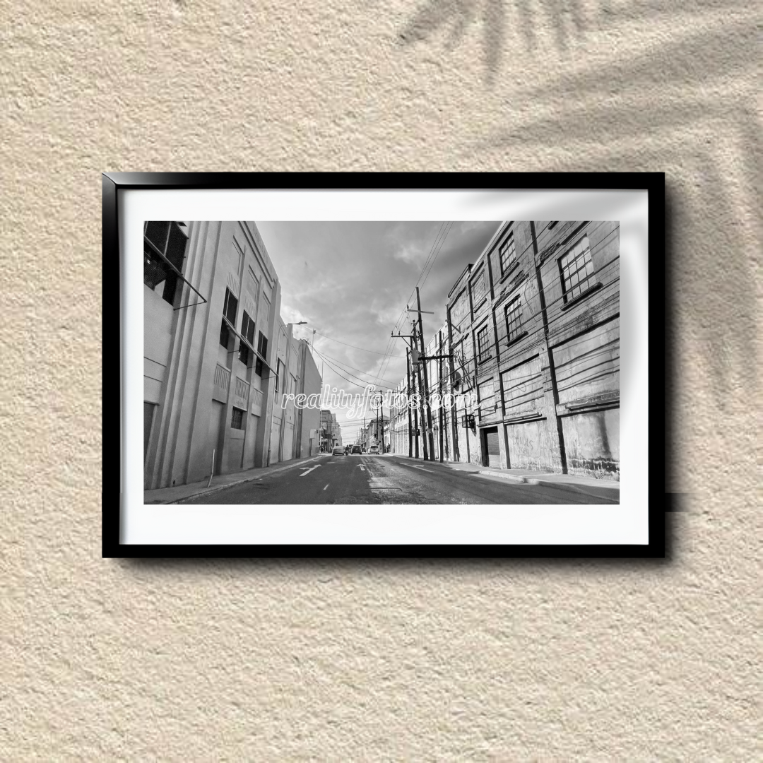 A Quiet Street in Downtown Jamaica - Silent Remnants