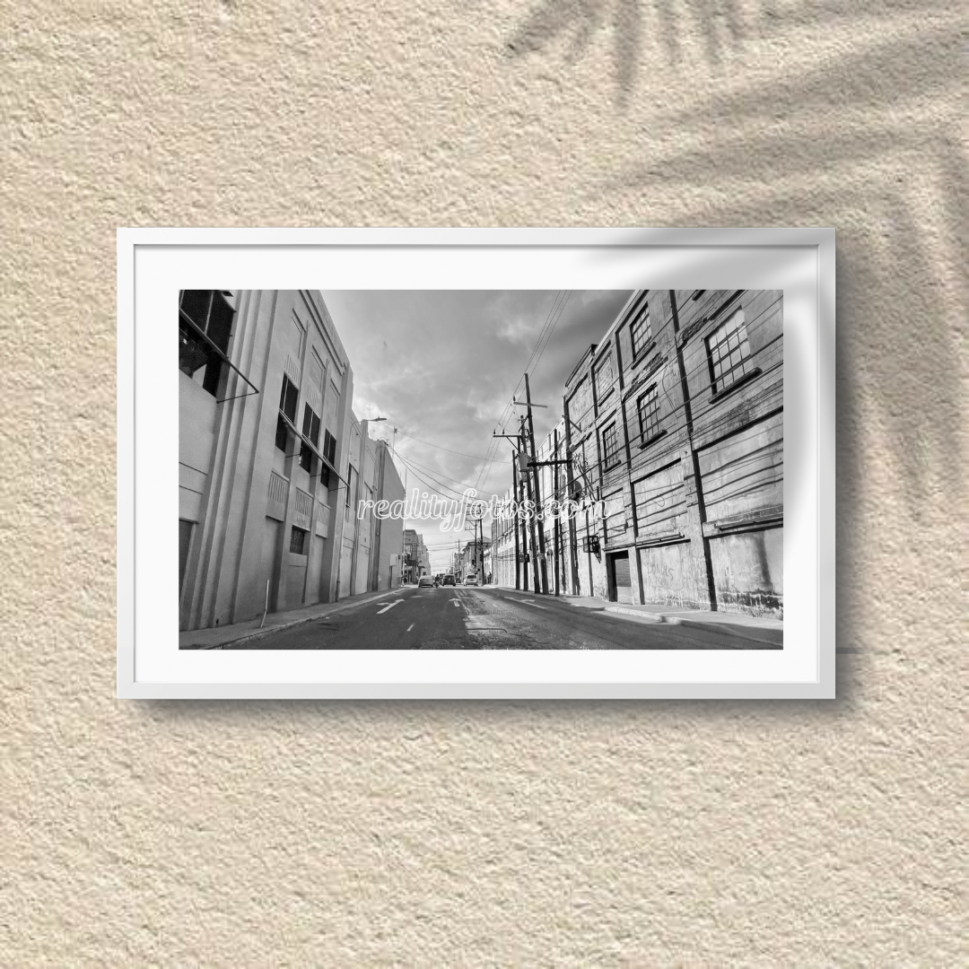 A Quiet Street in Downtown Jamaica - Silent Remnants