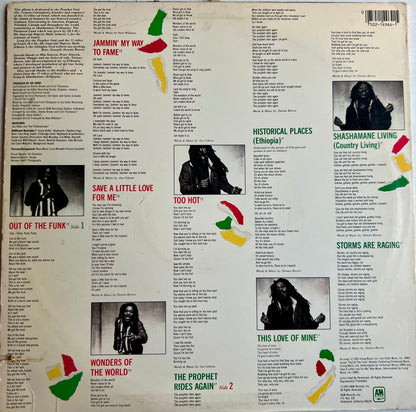 Dennis Brown - The Prophet Rides Again (A&M Records 1983) Preowned VG