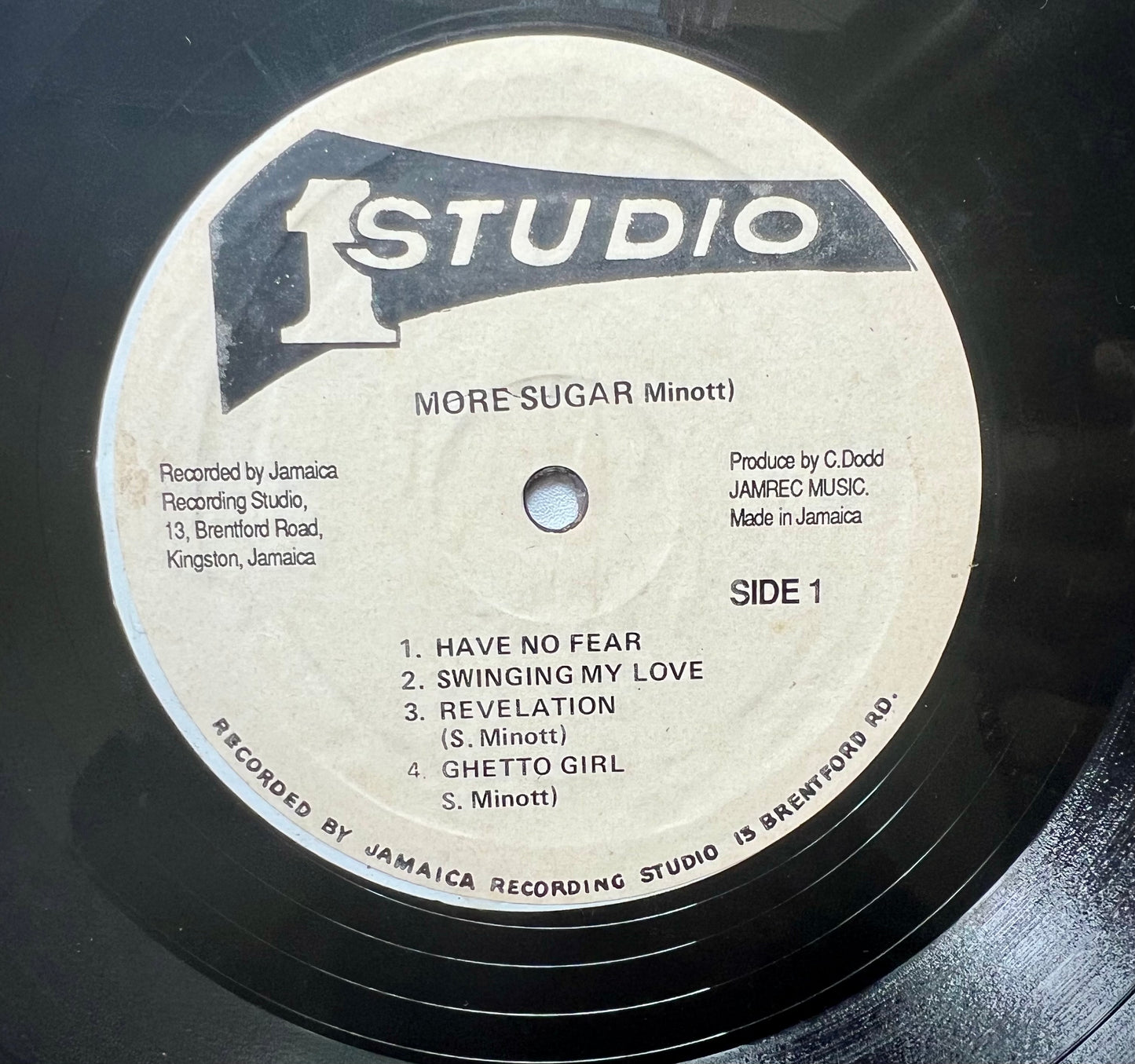 Sugar Minott – More Sugar Minott (Studio One LP, Jamaican Pressing, Reggae Vinyl)