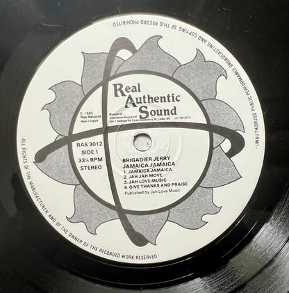 Brigadier Jerry – Jamaica Jamaica (White Label LP, RAS Records)
