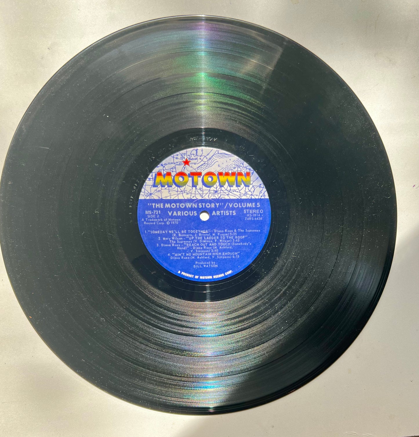 The Motown Story Vol. 1–5 Complete 5x2LP Set With Original Jacket) – Classic Soul & Motown Narrated Anthology