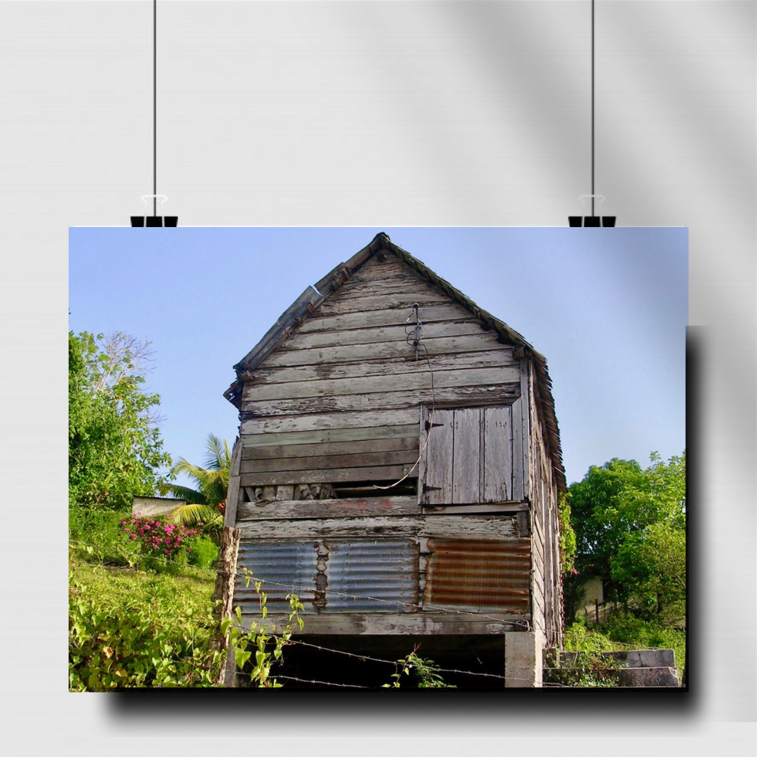 Wood One-Room House, Rural Jamaica - Rustic Retreat –