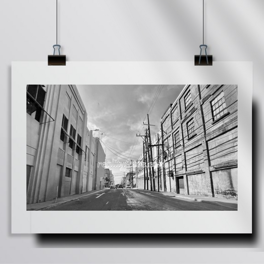 A Quiet Street in Downtown Jamaica - Silent Remnants