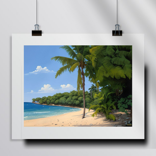 Solitude by the Shore - Deserted Jamaica Beach