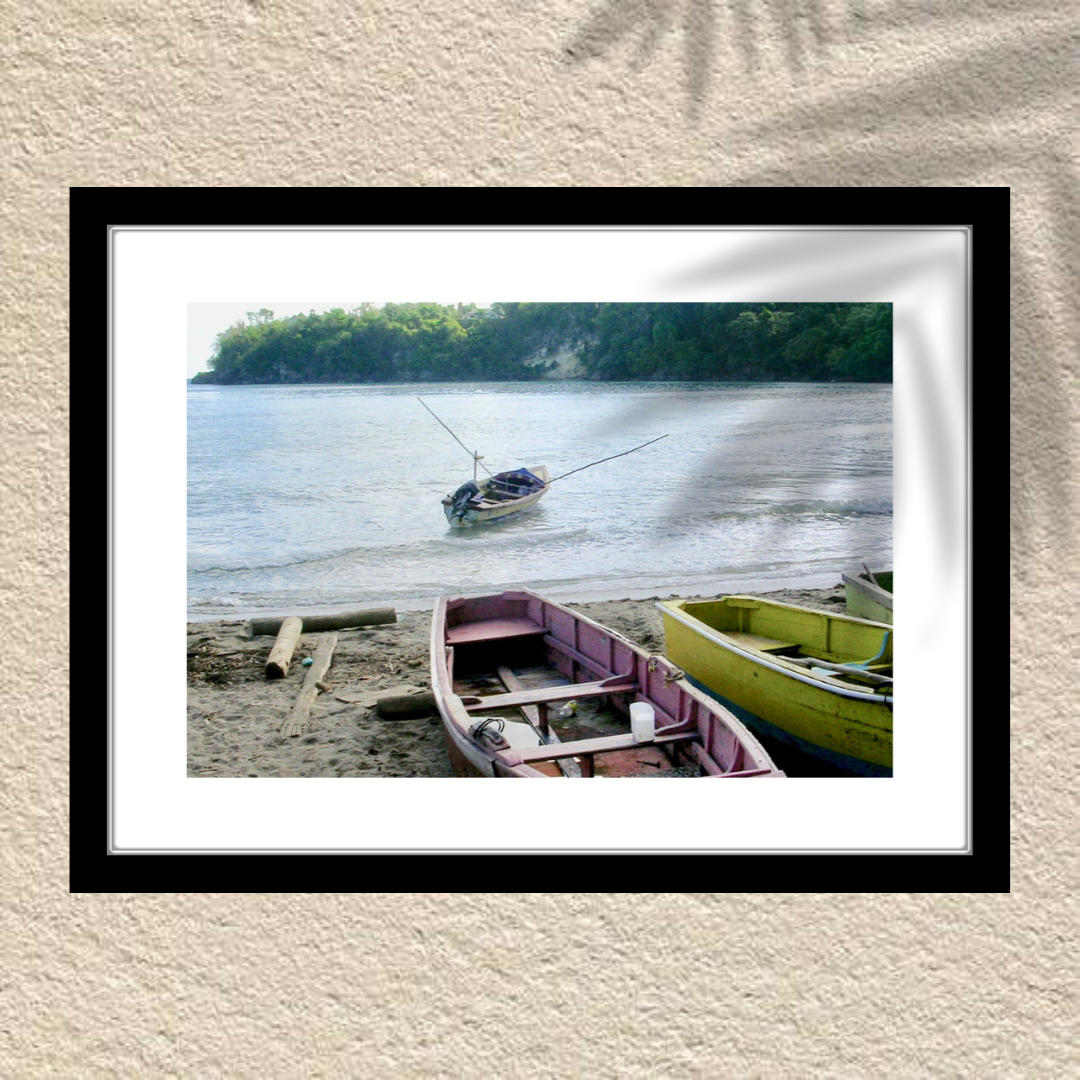 Sunday Morning Serenity - Jamaica Fishing Beach