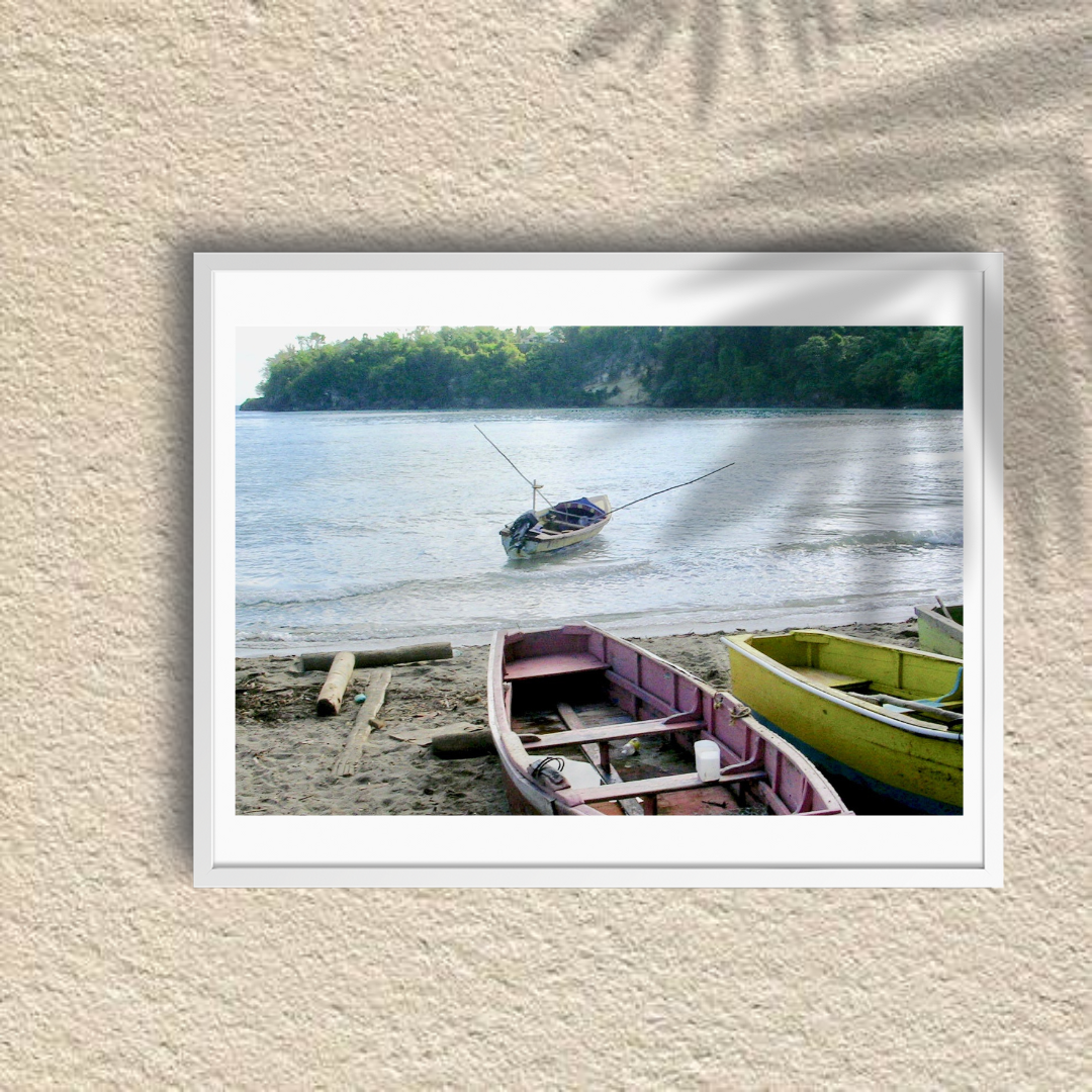 Sunday Morning Serenity - Jamaica Fishing Beach
